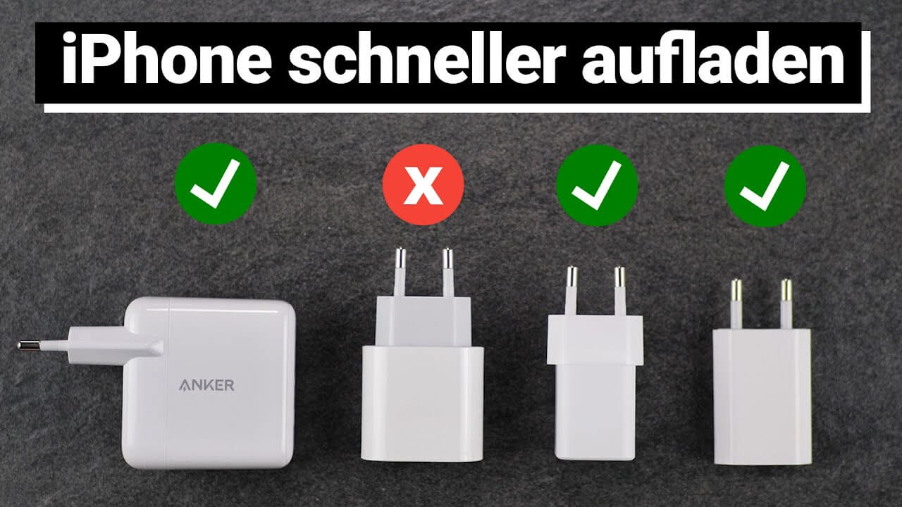 iPhone schneller aufladen – so verringerst du die Ladezeit!