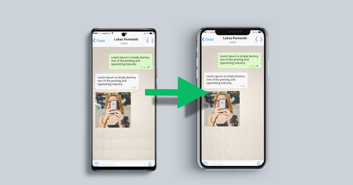 Wie übertrage ich WhatsApp Chats von Android auf iPhone?
